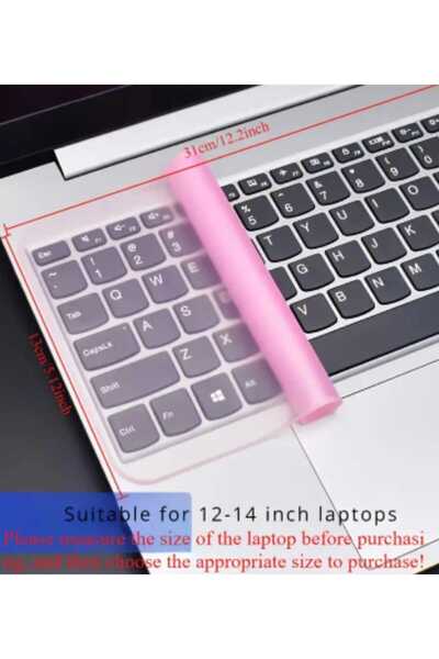 Ivory Pearl şeffaf labtop klavye koruyucu.su geçirmez