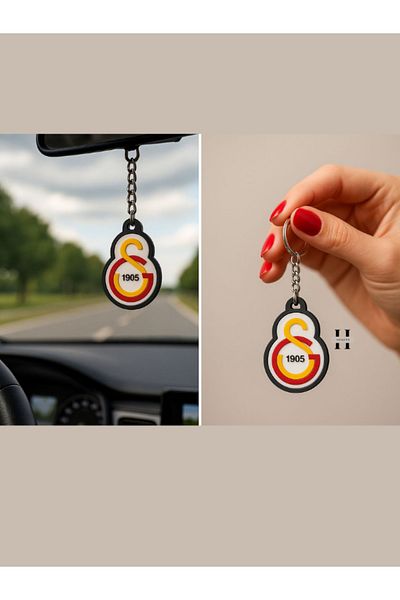 Heners Gs Logo Keychain and Rearview Mirror Ornament