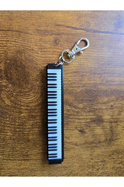 Filkorium3D CHEMĂ DE CHEI PIAN - CHEMĂ DE CHEI PIAN - CHEMĂ DE CADOU - PLASTIC