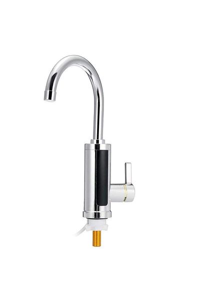 SIKS Robinet electric instantaneu, cu afișaj și rotație la 360 de grade, 3000 w