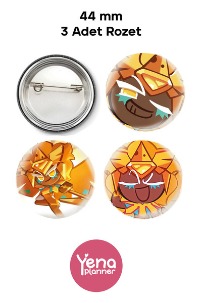 Yenaplanner مجموعة زينة حقيبة كوكي ران كينجدوم