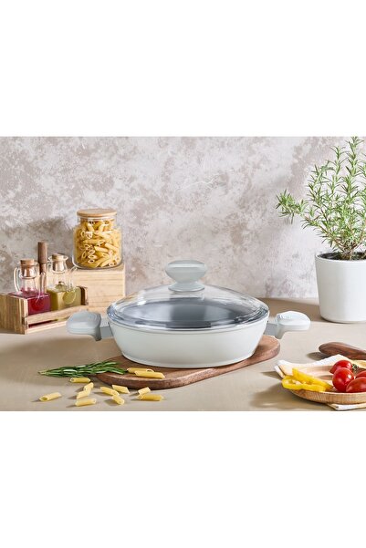 FALEZ LİVA SERAMİK BASIK TENCERE 24 CM