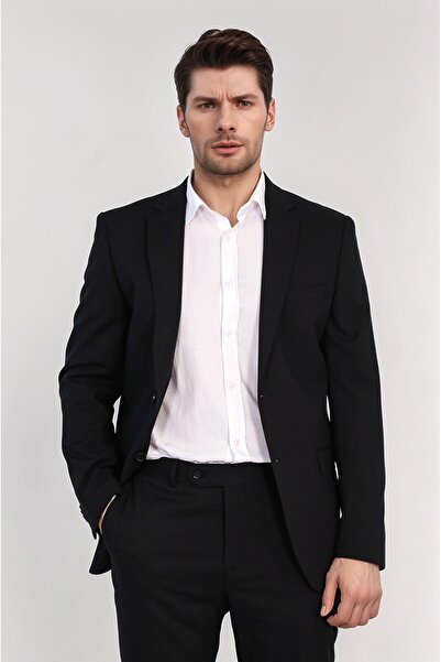 Velvarde ERN BASIC SLIM TAKIM ELBİSE SİYAH