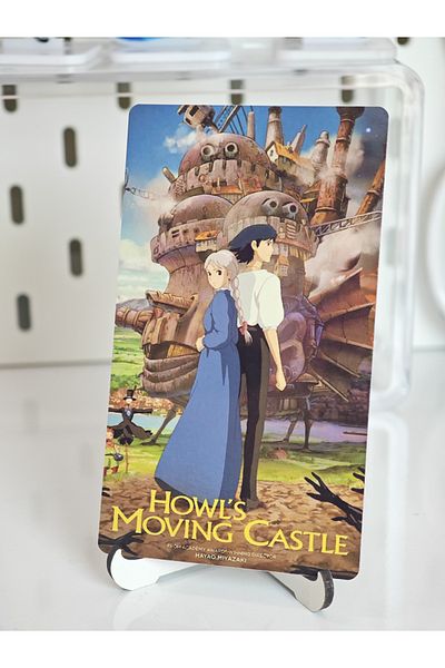 Yenaplanner Howl's Moving Castle 3 Metal Collection Card (1 Piece)