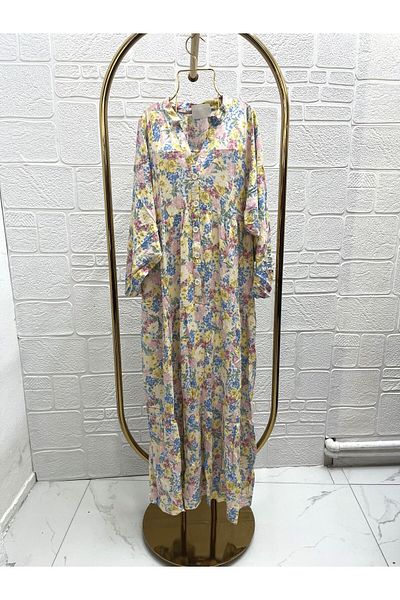 Zeynep Butik Φόρεμα με μοτίβο βισκόζης Hijab 1861