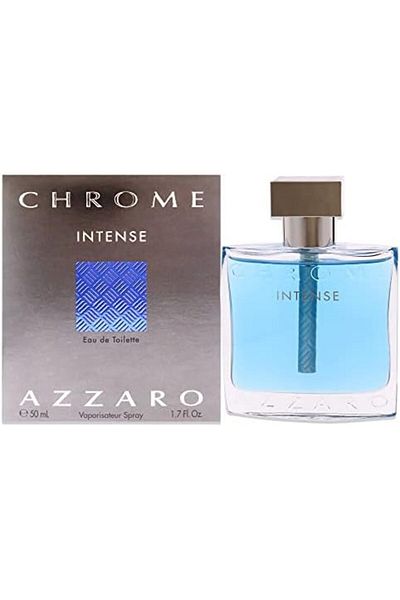 Azzaro Chrome Intense Perfume for Men by Azzaro, 1.7 oz, Eau de Toilette Spray