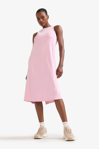 DeFacto Defactofit Round Neck Modal Sleeveless Midi Dress F6186Ax25Sm