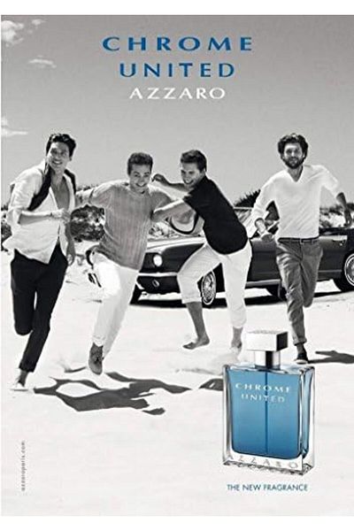 Azzaro Chrome United by Azzaro for Men - Eau de Toilette, 100 ml