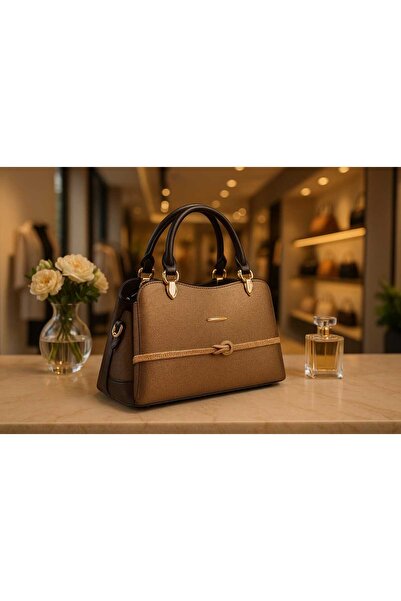 ZİVORA Γυναικεία τσάντα ώμου 3 τμημάτων με αξεσουάρ ζώνης