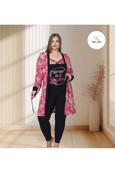 WNLOK Pajama set (Turkish, 3 pieces, high quality)