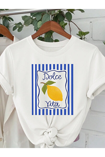 Framgan Ženska DOLCE VITA Special Štampano Oversize kroj Pamuk komada okrugla...