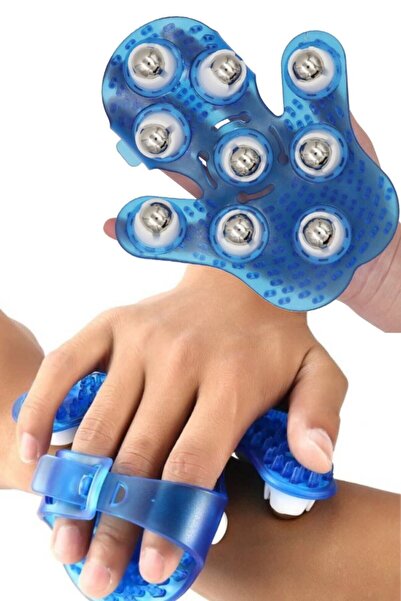 AboutThePerfect Göğüs, bacak, omuz ve vücut için 9 bilyeli masaj eldiveni, ci...