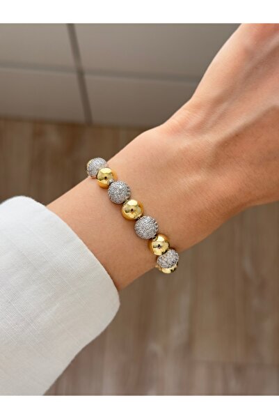 YOUES JEWELRY Xuping 14k Altın Renk Bileklik Renk Atmaz Kuyumcu Model Kadın Bileklik 1 Adet Bileklik