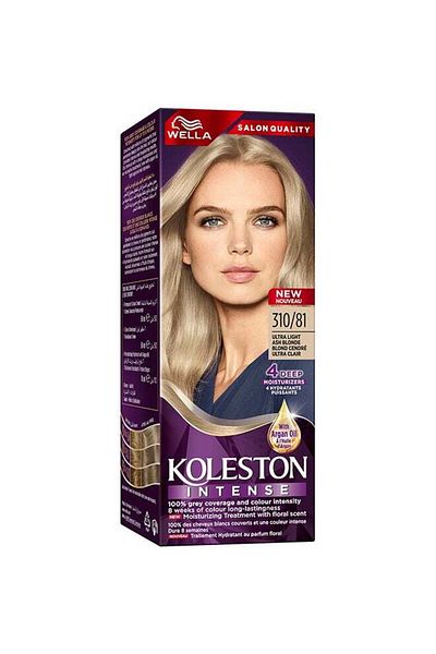 Wella Koleston Intense Hair Color 310/81 Ultra Light Ash Blonde