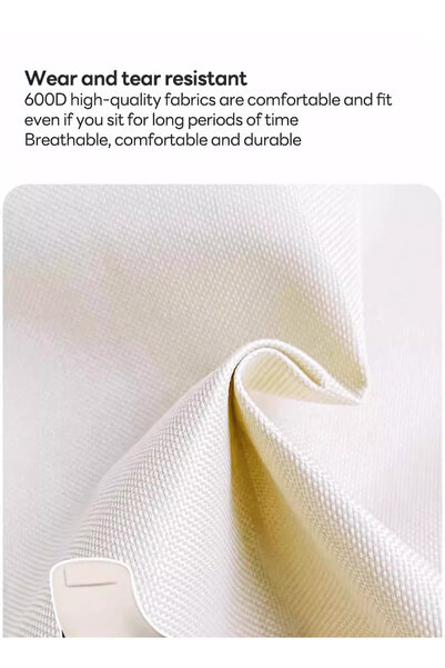 sharpdo Folding Moon Chair, Portable Lightweight Camping Chair with Side Pocket, Foldable Backpacking Chair