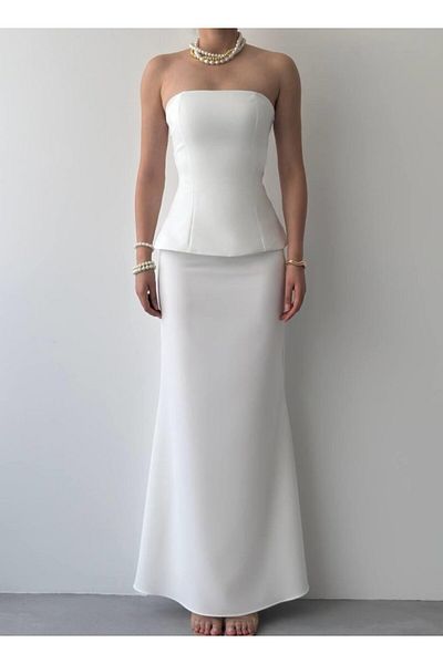 MRA Fashion Spas strapless dress