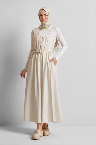 Alvina Belt Jile Dress 44668