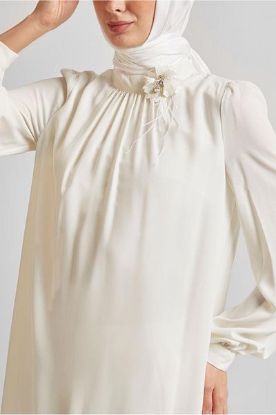 Alvina Brooch Detail Tunic 44590