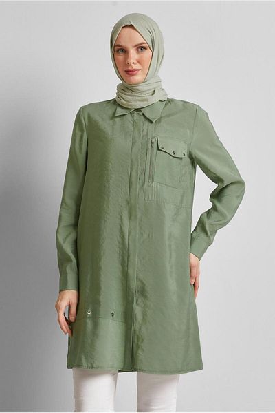 Alvina Eyelet Detailled Tunic 45533