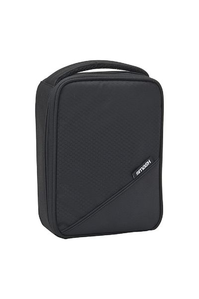 Smash Basic Case Zipper Closure Lightweight Insulated Durable Lunch Bag Black