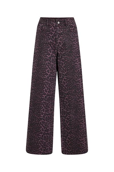 VILA Jeans Leoprint