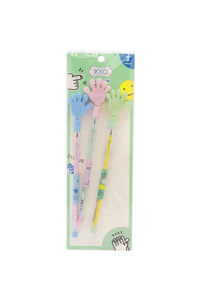 Roco Hand Clap Mechanical Pencil – 0.7 mm Medium Tip with Fun and Comfortable Grip