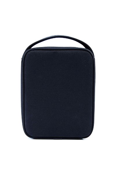 Smash Basic Case Zipper Closure Lightweight Insulated Durable Lunch Bag Black
