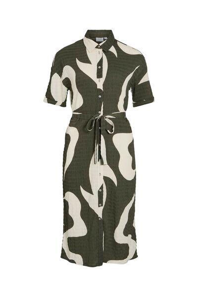 VILA Blusenkleid VIZEYA Midi