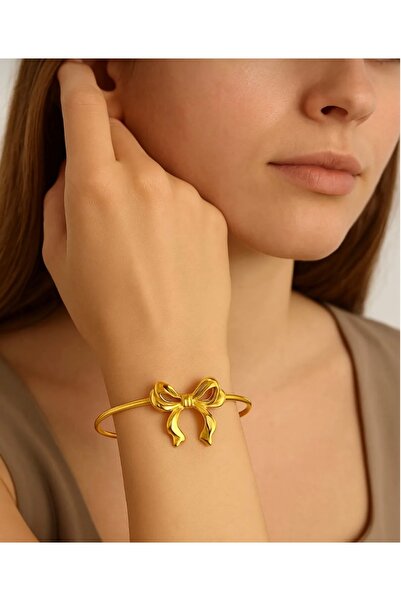 monalisatoka Kadın Gold Fiyonk Bilezik