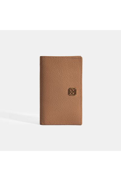 Desa Women's Dark Beige Leather Wallet