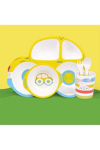 COOYA 5-Piece Lovely Dinnerware Set