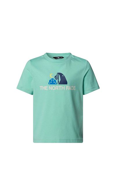 THE NORTH FACE Παιδικό πράσινο μπλουζάκι Kid Graphic SS NF0A8AXE6EI1