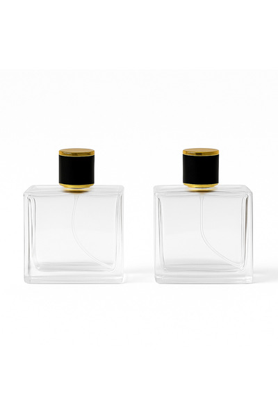 Büyülü Şişeler Cam Yeniden Doldurulabilir Sprey Kolonya & Parfüm Şişesi 100ml...