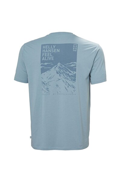 Helly Hansen Ανδρικό μπλουζάκι με στρογγυλή λαιμόκοψη Skog Recycled Graphic