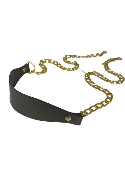 EleganTShoP Δερμάτινη λαβή τσάντας με αλυσίδα 107 εκ. UN107