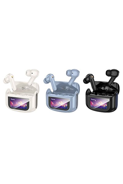 REDz Accessories Ασύρματα ακουστικά Hoco EQ21, Bluetooth, Οθόνη αφής, Tws, Anc + Enc, Ενδώτια ακουστικά, Λευκό