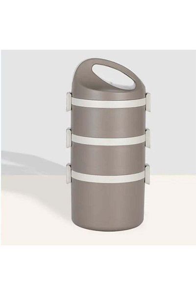 COOYA Stainless Steel Lunch Box 3-Layer Upgraded Leak Proof Lunch Box Adult
