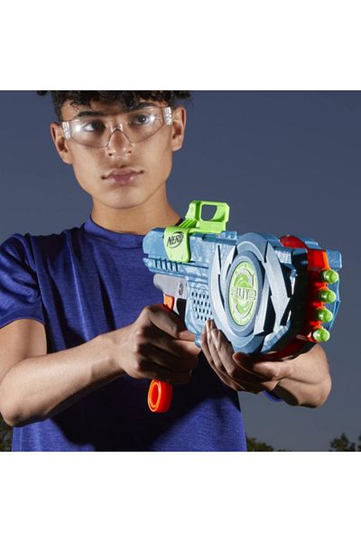 Hasbro Nerf Elite 2.0 Blaster - Flipshots Flip 8 with 8 projectiles