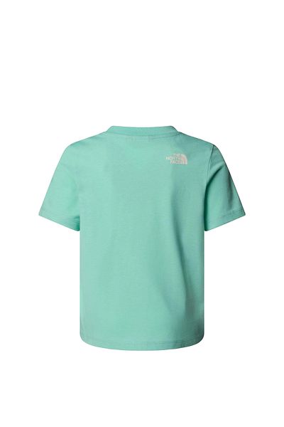 THE NORTH FACE Παιδικό πράσινο μπλουζάκι Kid Graphic SS NF0A8AXE6EI1