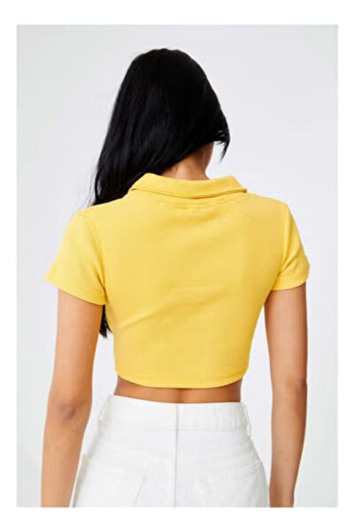 Generic Yellow Crop Top