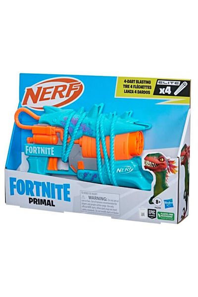 Hasbro Nerf Fortnite Primal Blaster with 4 projectiles