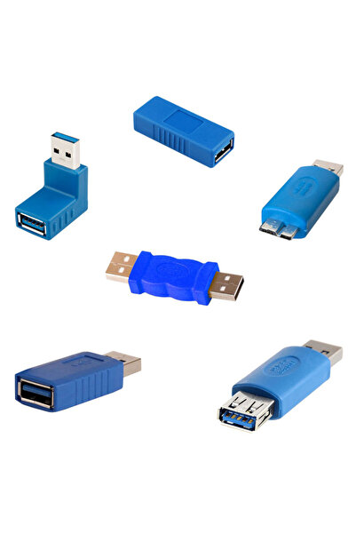 Leonpro مجموعة محولات USB 3.0 مجموعة محولات USB 3.0 مكونة من 6 قطع