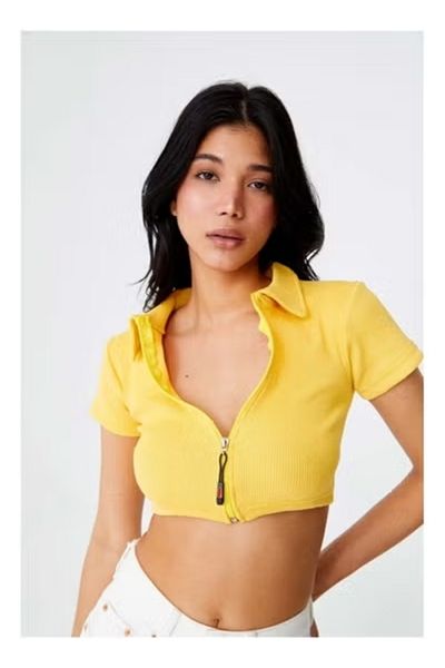 Generic Yellow Crop Top