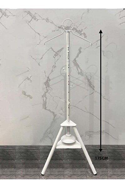 Generic Arabic-Style Clothes Steaming Stand with Hooks and Fragrance Tray – 175cm Height