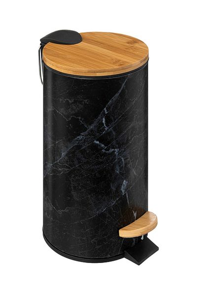 Five Simply Smart Lea Marble Effect Glossy Pedal Bin