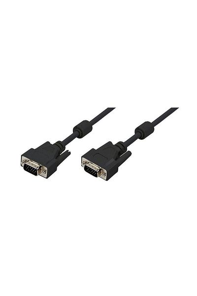 LogiLink Cablu LOGILINK CV0003, VGA - VGA, 5m, dublu ecranat (Negru)