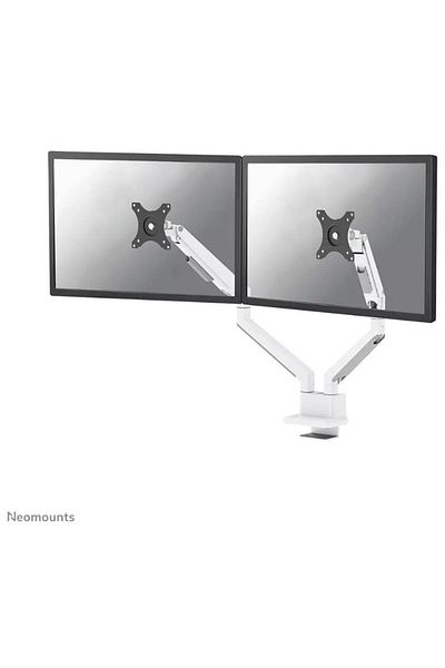 NEOMOUNTS Neomounts DS70-250WH2 double monitor arm, 17"-32" (White)
