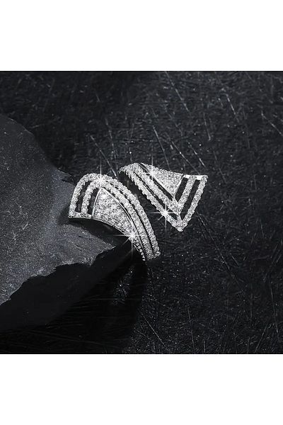 Ayzen Adjustable Ring with Stones