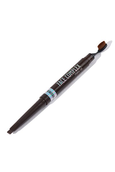 FACE COMPLEX Brow Pencil & Brush, Creion De Sprâncene Și Periuța 01 Light Brown - Italia