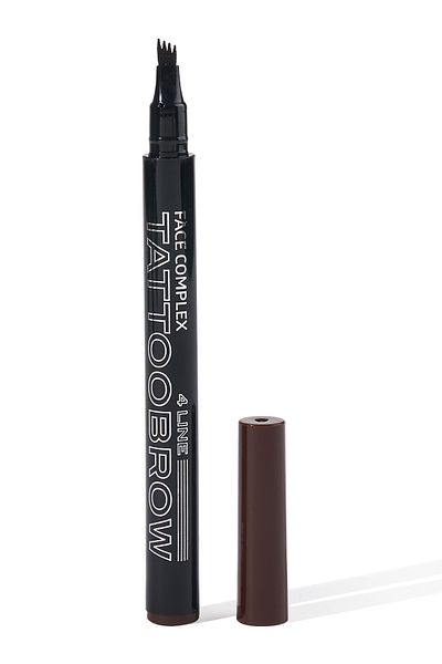 FACE COMPLEX Tattoo Brow Creion De Sprâncene Efect Laminare, Black Brown - Italia